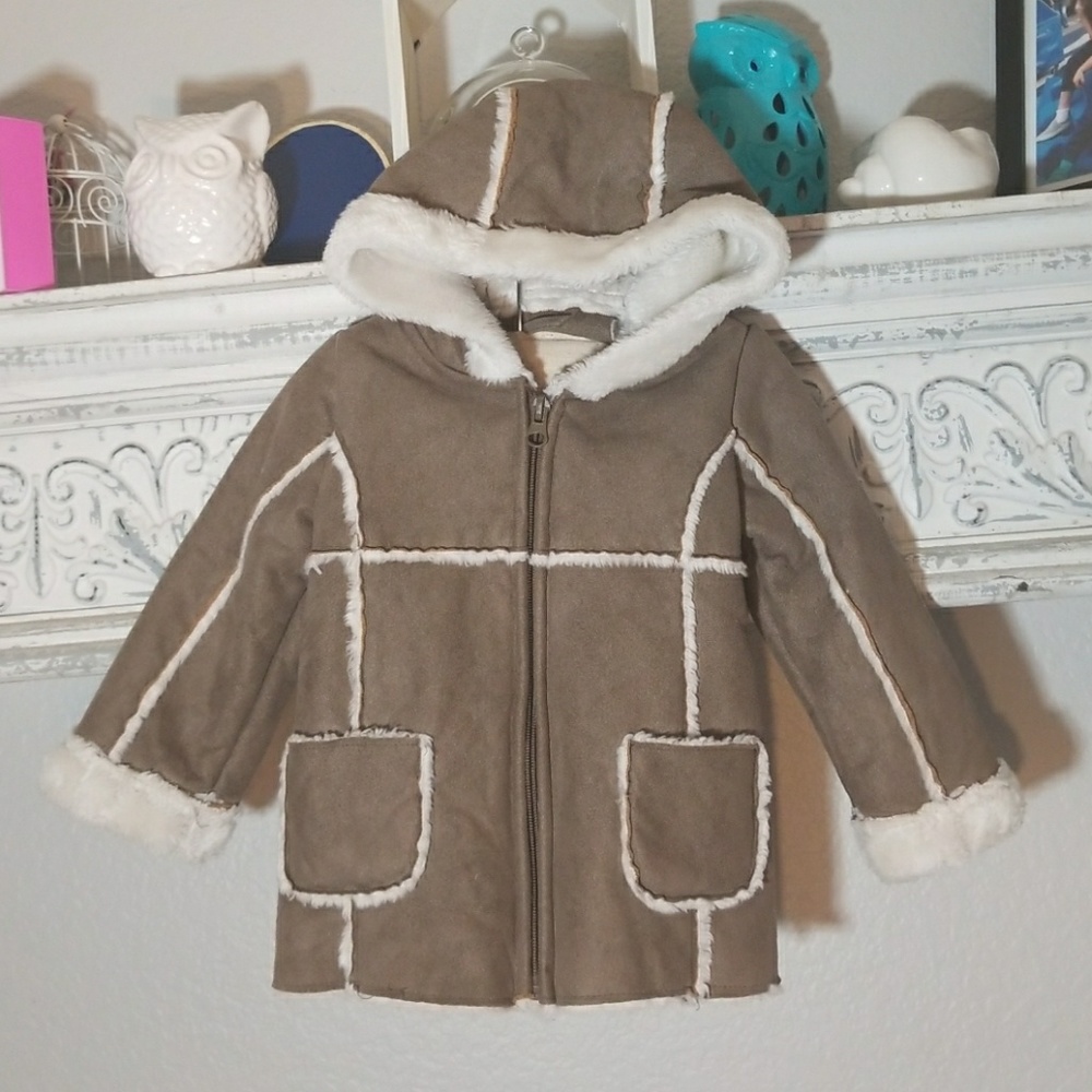 Brown  jacket with warm lining
